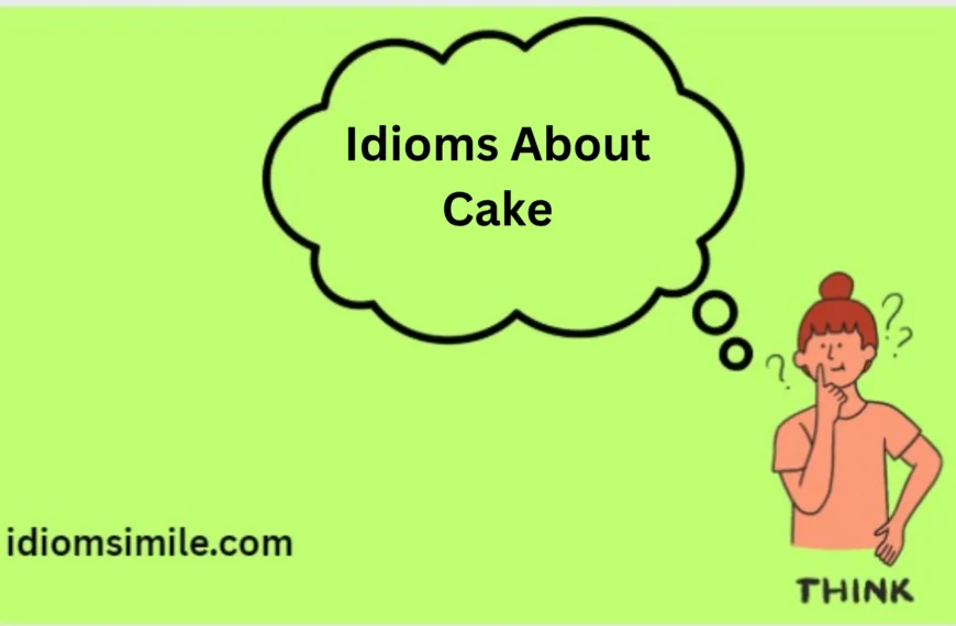 Idioms About Cake