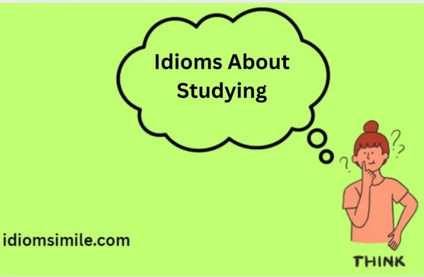 50 Idioms About Studying With Meaning & Sentences