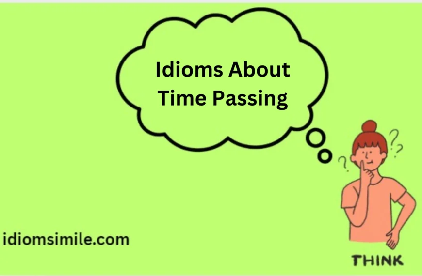 Idioms About Time Passing