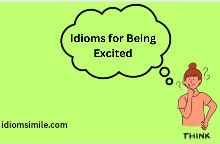 Idioms for Being Excited