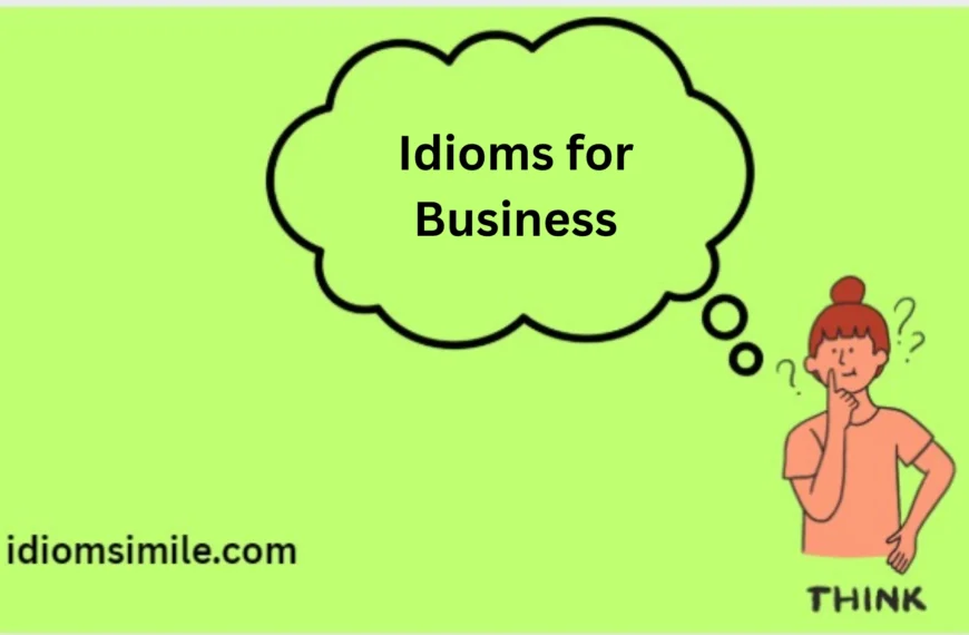 Idioms for Business