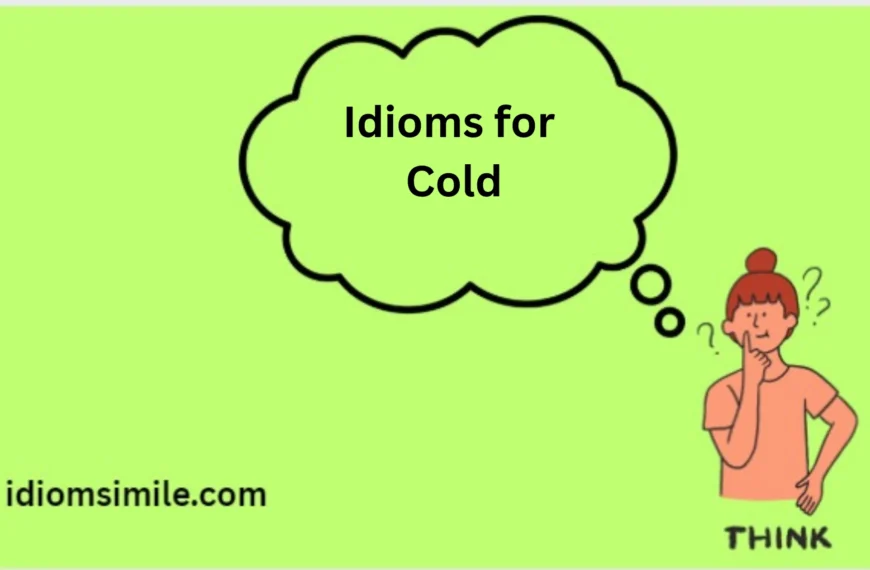 Idioms for Cold