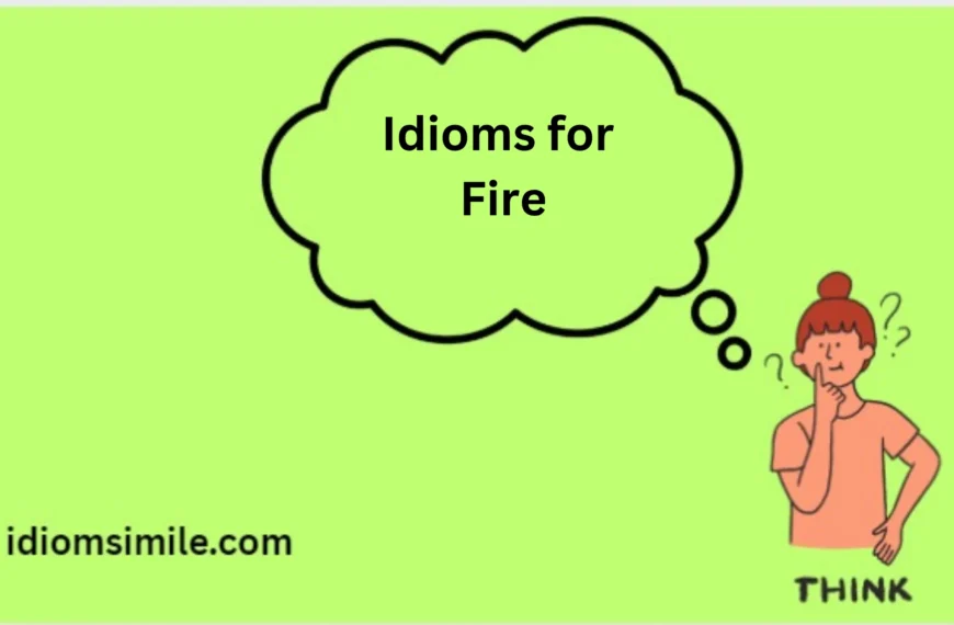 Idioms for Fire