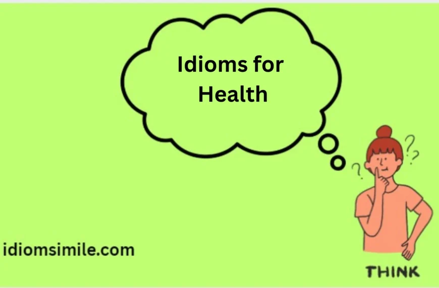 Idioms for Health