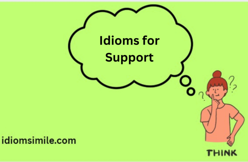 Idioms for Support