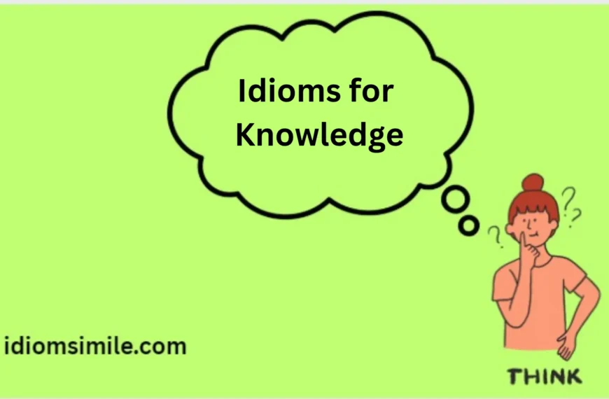 idioms for knowledge