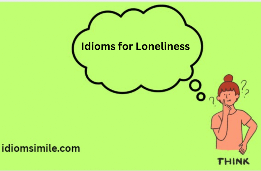 Idioms for Loneliness