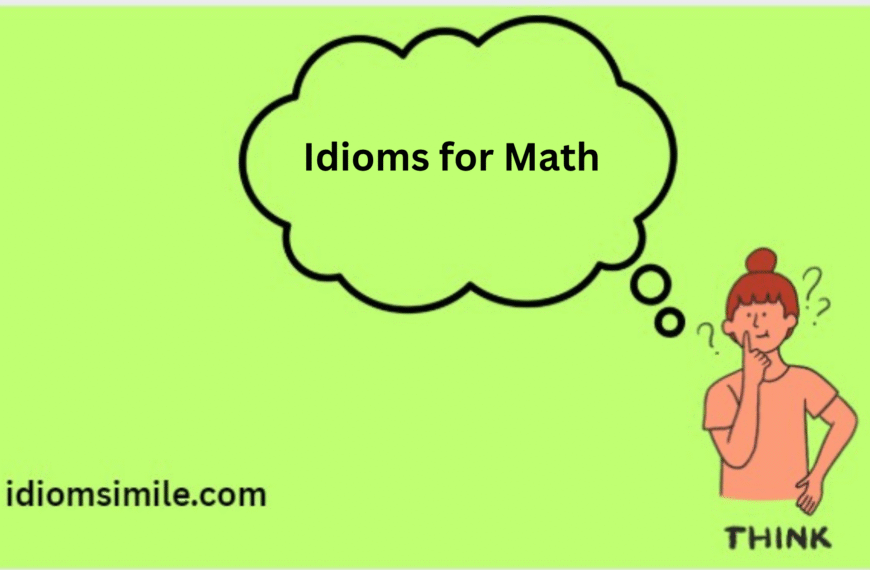 Idioms for Math