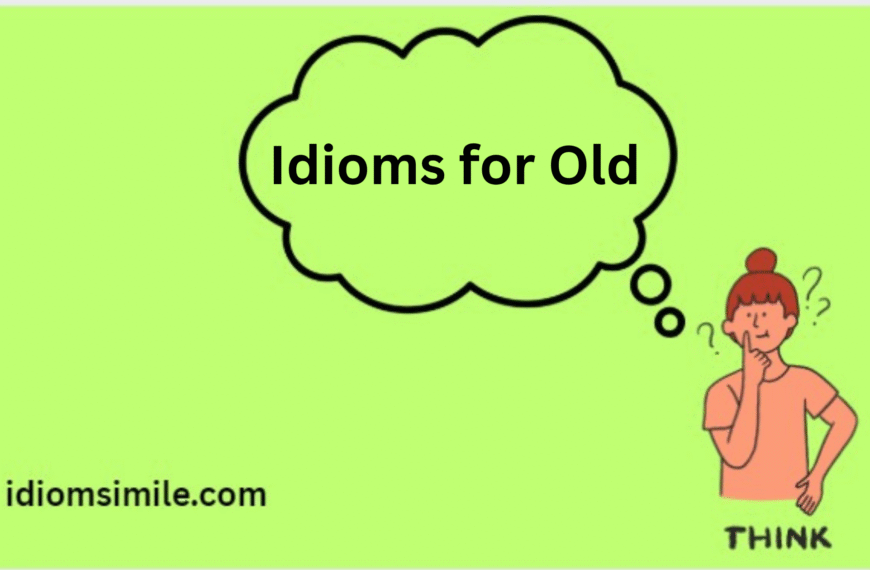 Idioms for Old