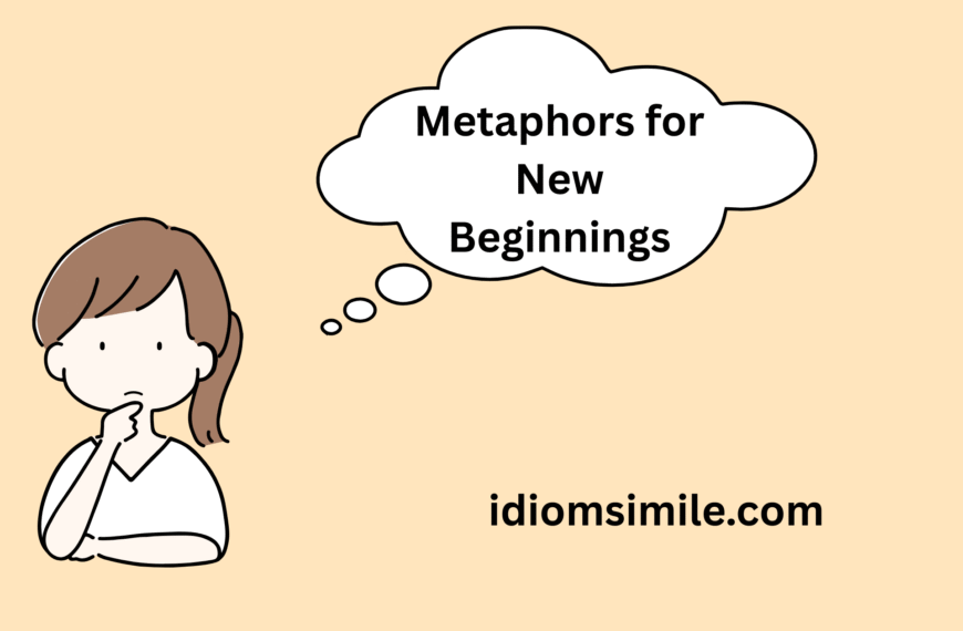Metaphors for New Beginnings