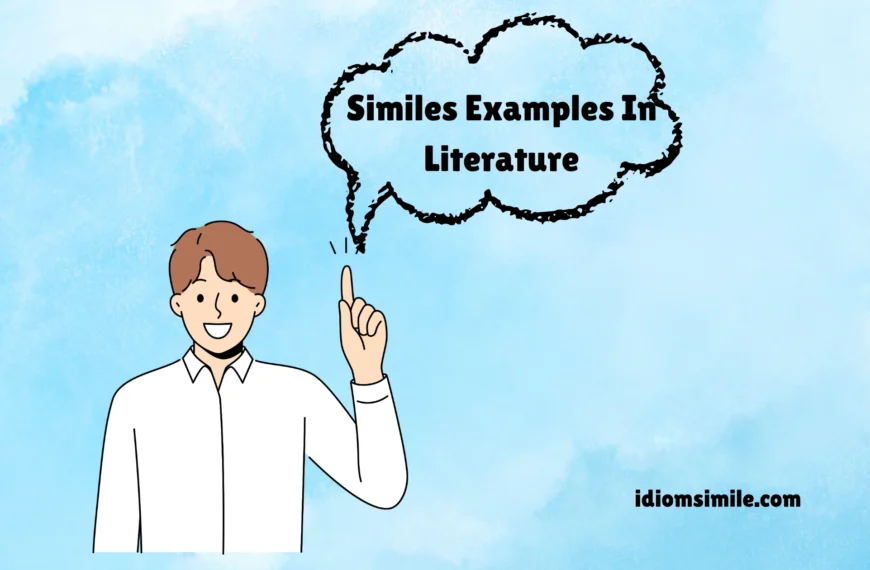 Similes Examples In Literature