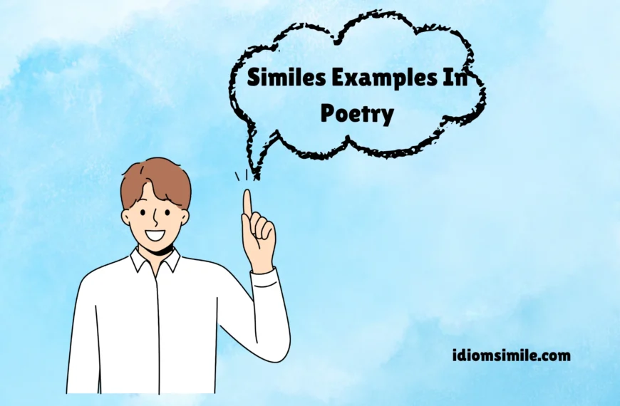 Similes Examples In Poetry