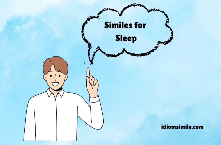 Similes for Sleep