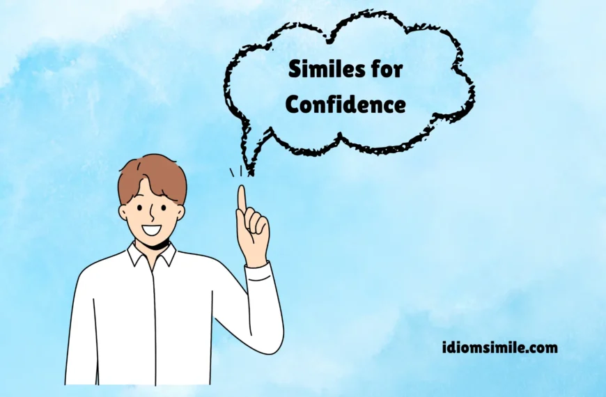 Similes for Confidence