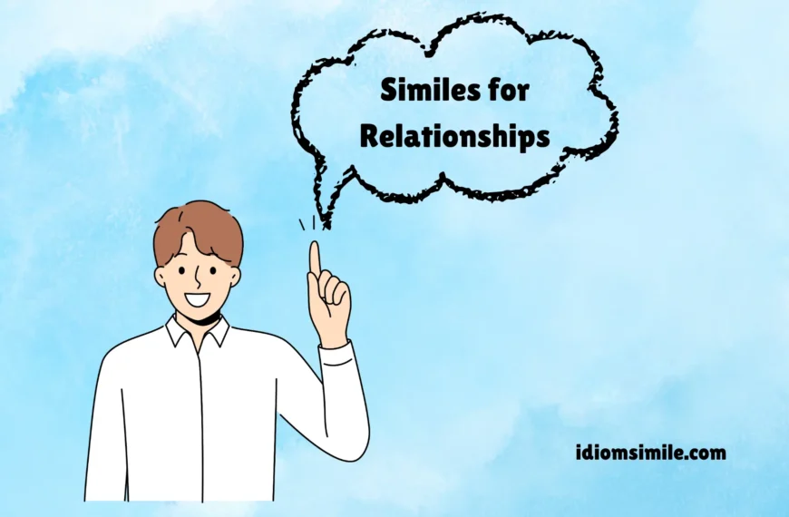 Similes for Relationships