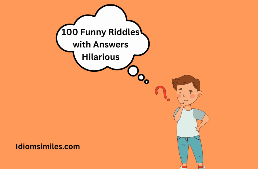 100 Funny Riddles with Answers Hilarious