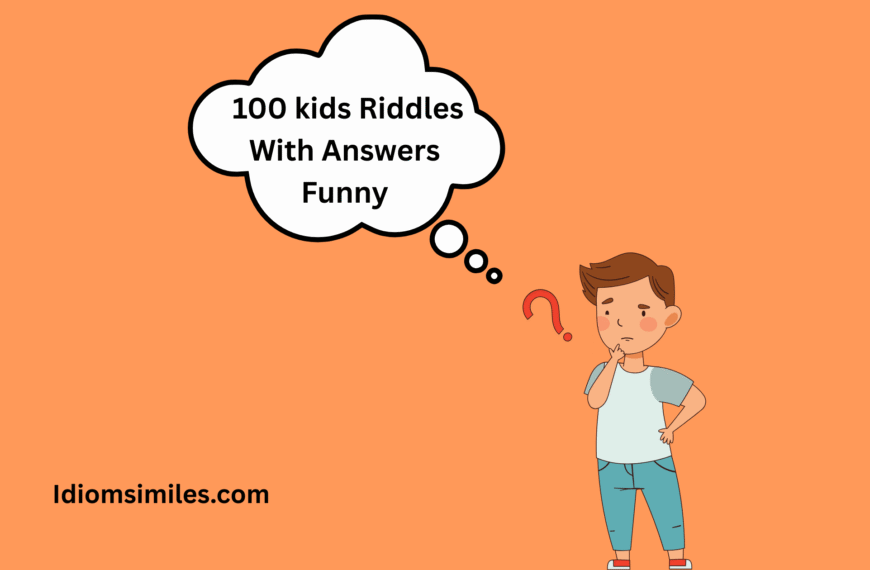 100 Funny Kids Riddles with Answers